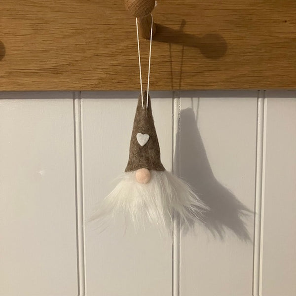 The Heart Hat Gonks are fabulous Christmas tree decorations