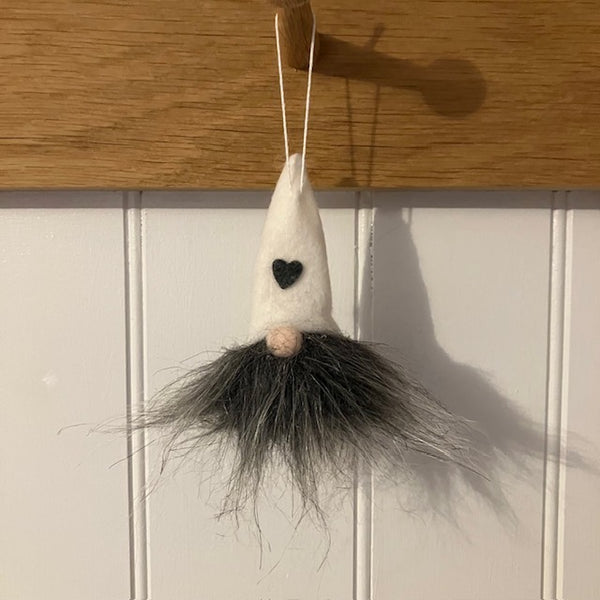 The Heart Hat Gonks are fabulous Christmas tree decorations