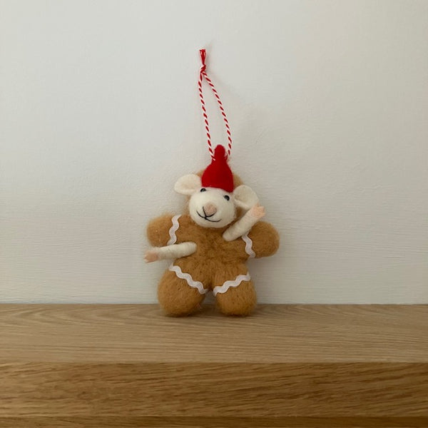 Introducing Ginger Mouse Felt Friends make thoughtful gifts and cosy home decor