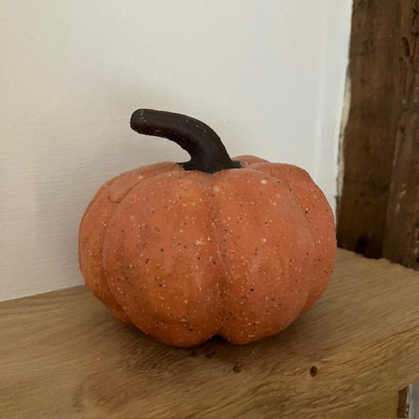 Ceramic Pumpkin Decoration, ideal for adding Autumn cosy decor to your home