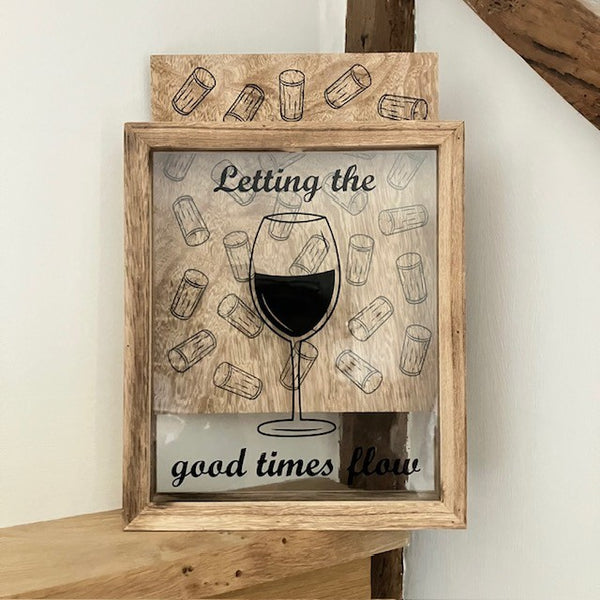 The Wine Cork Collection Box is a fabulous unique gift for any vino loving friends or family
