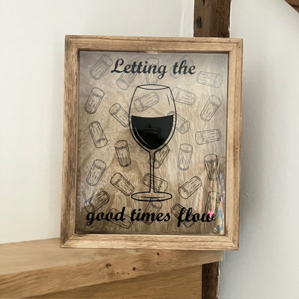 The Wine Cork Collection Box is a fabulous unique gift for any vino loving friends or family