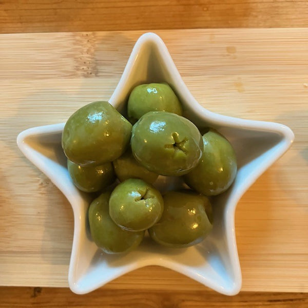 2 Star Dishes on Mini Bamboo Board