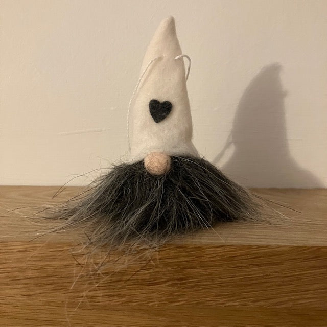 The Heart Hat Gonks are fabulous Christmas tree decorations 