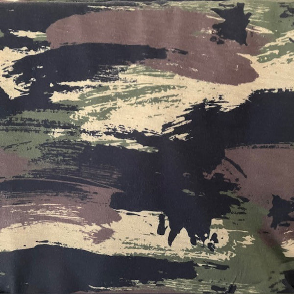 Abella Snood Camo has fabulous earthy, contrasting colours of greens, browns and black