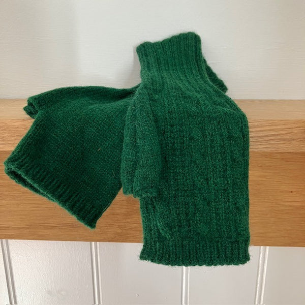 The Agnes Fingerless Gloves keep your hands warm and cosy