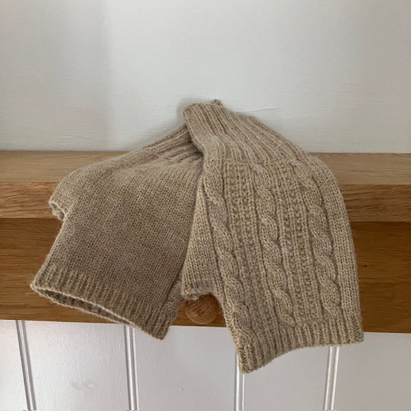 The Agnes Fingerless Gloves will keep your hands warm and cosy