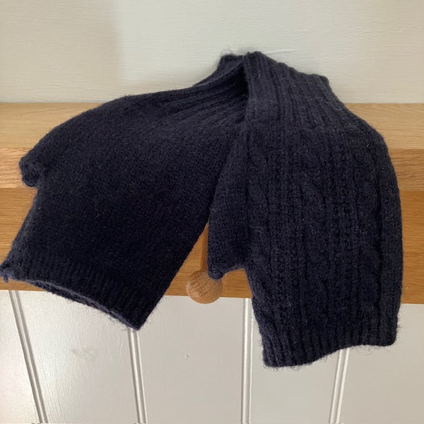 The Agnes Fingerless Gloves are super warm and cosy