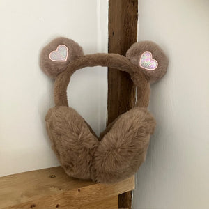 The Little Bear Earmuffs Brown are a super cosy & adorable accessory for little ones this Winter