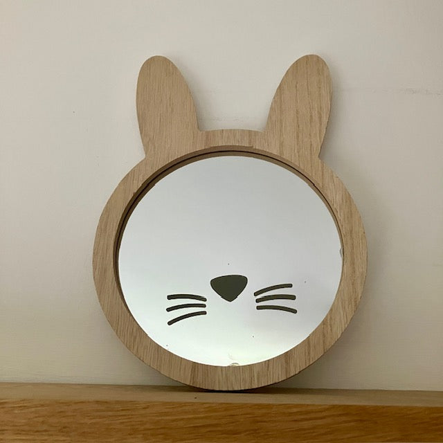 The Bunny Mirror is a fabulous cosy home accessory or would make a wonderful gift full of character and charm