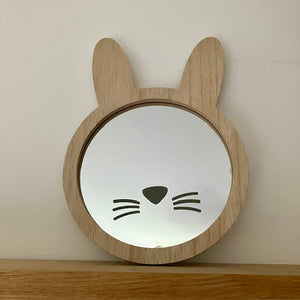 The Bunny Mirror is a fabulous cosy home accessory or would make a wonderful gift full of character and charm