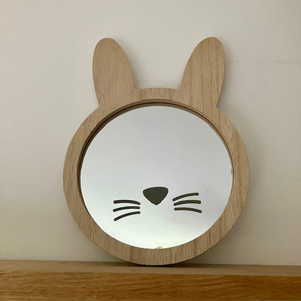 The Bunny Mirror is a fabulous cosy home accessory or would make a wonderful gift full of character and charm