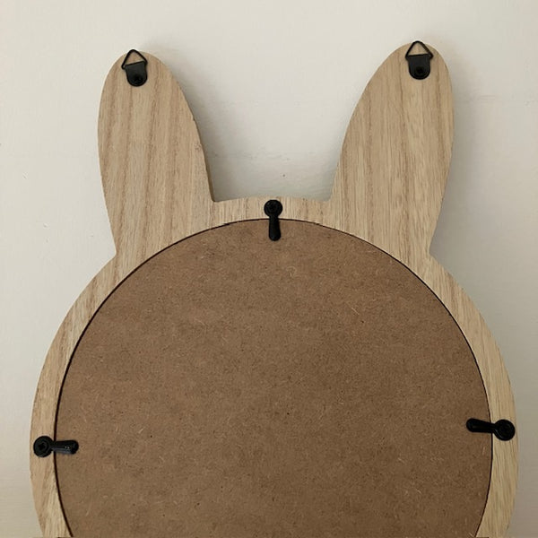 The Bunny Mirror is a fabulous cosy home accessory or would make a wonderful gift full of character and charm