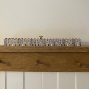 The Festive Street Advent Christmas Countdown is a cosy decoration to add to your home this Xmas