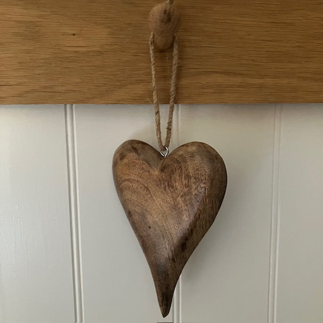 The Decorative Wooden Heart makes a heartfelt cosy gift for a fabulous friend, loved one or to add to your cosy little nest