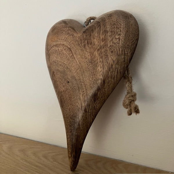 The Decorative Wooden Heart makes a heartfelt cosy gift for a fabulous friend, loved one or to add to your cosy little nest