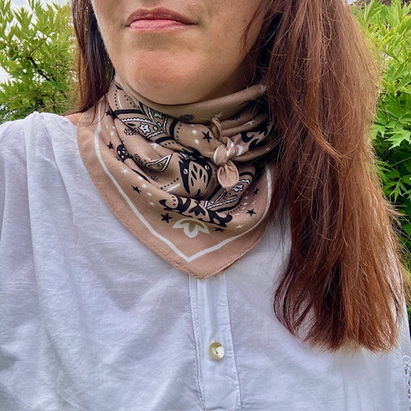 The Dolly Scarf can be worn in so many different styles