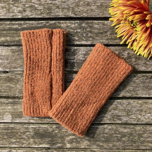 The Enid Fingerless Gloves are super neat and ideal if you want all your fingers free, but still have lovely warm hands