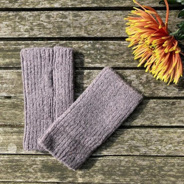 The Enid Fingerless Gloves are super neat and ideal if you want all your fingers free, but still have lovely warm hands