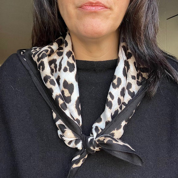 The Esper Scarf is ideal for the on-trend triangle scarf style