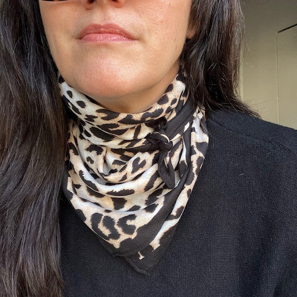 The Esper Scarf is an ideal small neck scarf