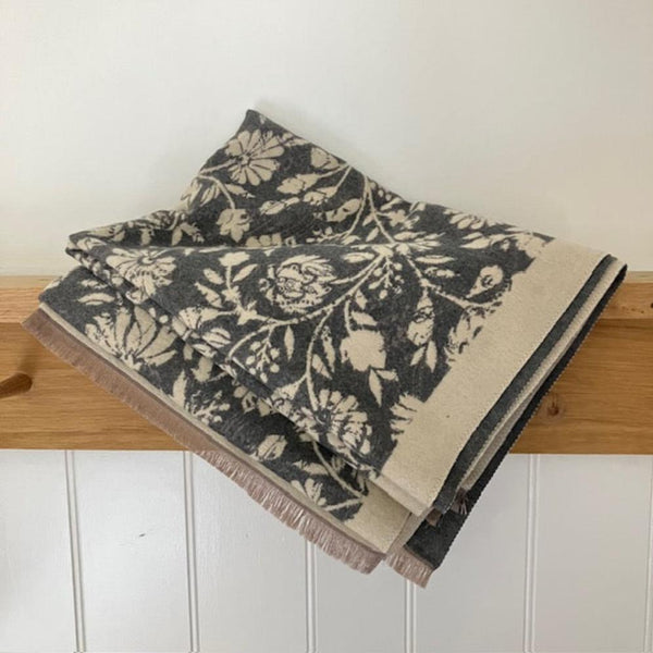 The Flora Scarf is super stylish luxuriously soft with a pretty floral pattern