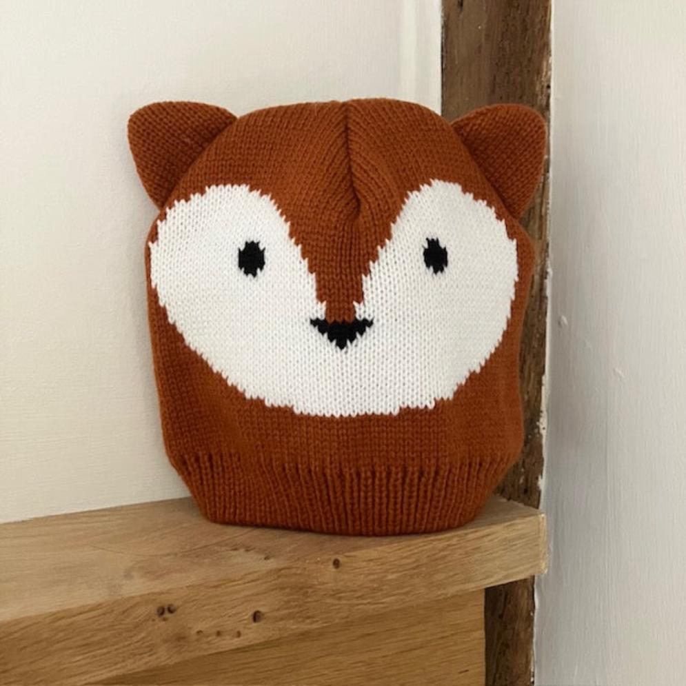 The Freya Fox Hat is an adorable cosy accessory for babies and toddlers