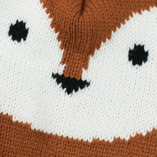 The Freya Fox Hat is an adorable cosy accessory for babies and toddlers