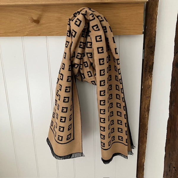 The Gia Scarf is a fabulous blend of designer style and luxurious quality