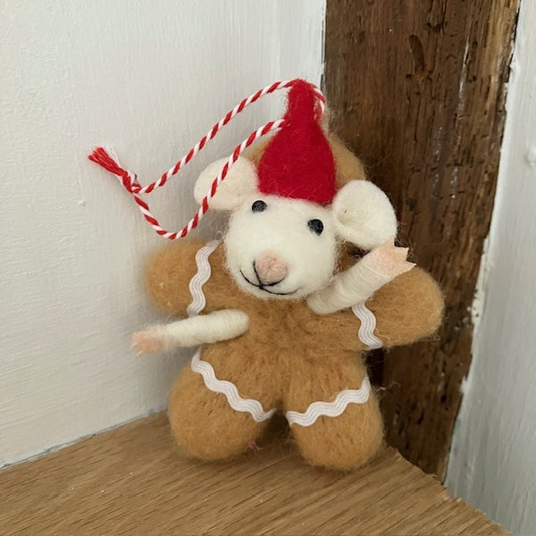 Introducing Ginger Mouse Felt Friends make thoughtful gifts and cosy home decor