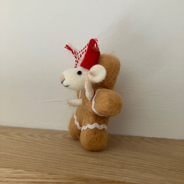 Introducing Ginger Mouse Felt Friends make thoughtful gifts and cosy home decor