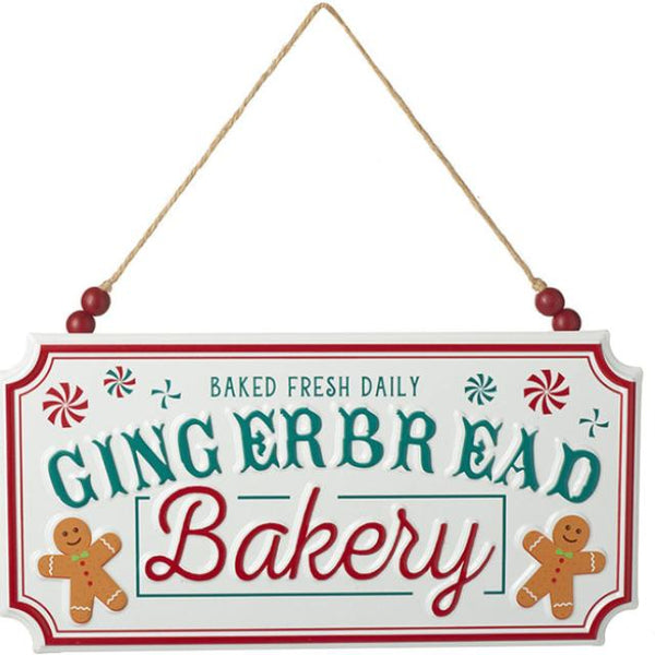 The Gingerbread Bakery Sign is a super cosy decoration to add to your home this Christmas