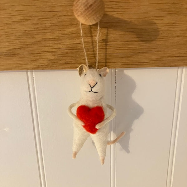 Introducing "Hope Mouse" Felt Friends make thoughtful gifts and cosy home decor