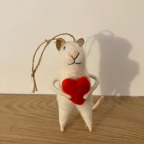 Introducing "Hope Mouse" Felt Friends make thoughtful gifts and cosy home decor