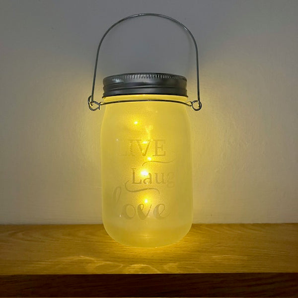 These LED lit mason style jam jar lights make a fabulous thoughtful and cosy gift
