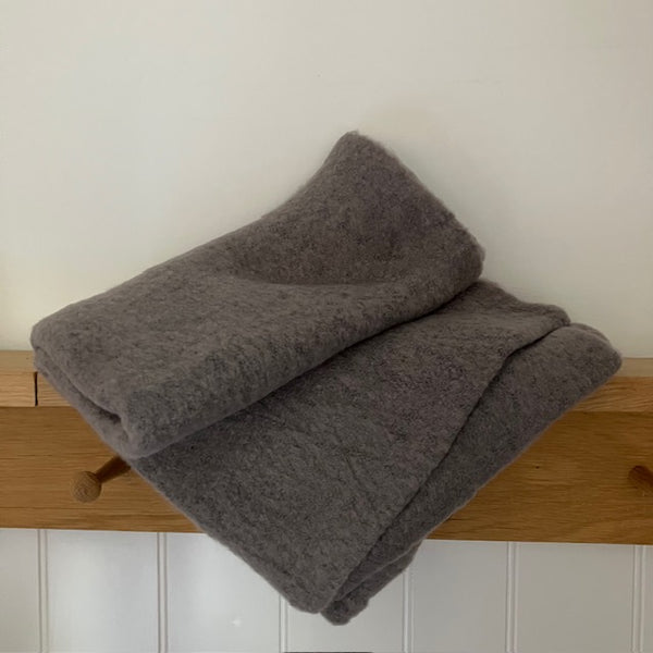 The Jenn Scarf Grey is super soft, cosy and ideal for wrapping up in when the weather gets cold