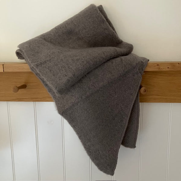 The Jenn Scarf Grey is super soft, cosy and ideal for wrapping up in when the weather gets cold