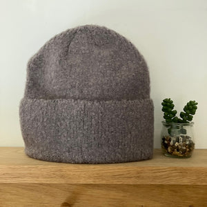 The Jenn Hat Grey is a gorgeous super soft fit that will keep your head and ears everso warm & cosy