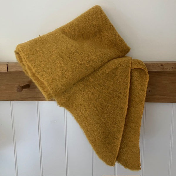 The Jenn Scarf Mustard is super soft, cosy and ideal for wrapping up in when the weather gets cold