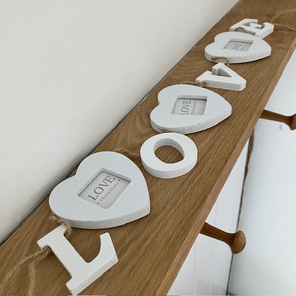 The LOVE Picture Frame Garland is the perfect cosy home decor to add to your cosy nest or gift to someone special