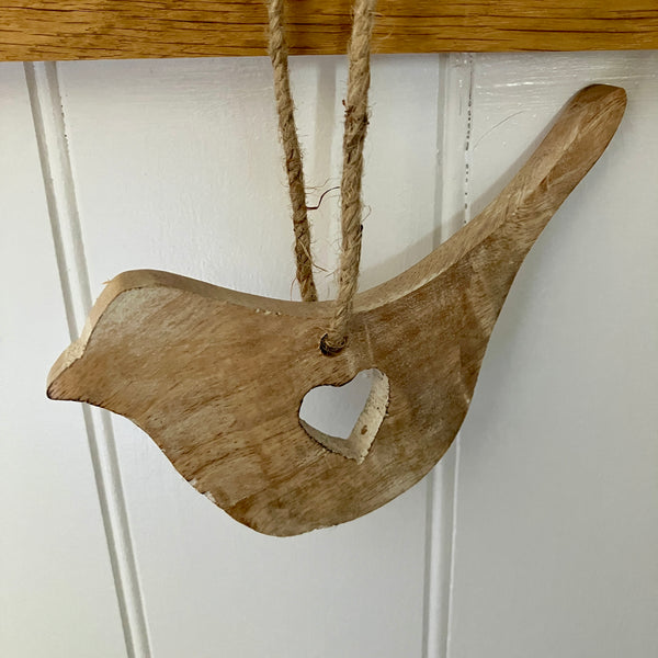 The Love Bird Hanging Decoration makes a heartfelt cosy gift