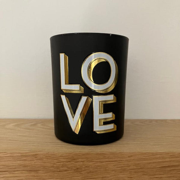 The 'Love' Scented Candle - Wild Fig & Cedar Wood will make a gorgeous thoughtful gift or cosy home accessory