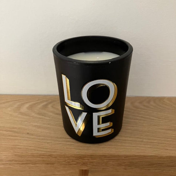 The 'Love' Scented Candle - Wild Fig & Cedar Wood will make a gorgeous thoughtful gift or cosy home accessory