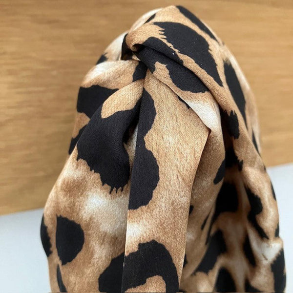 Fabulous on-trend animal print headband