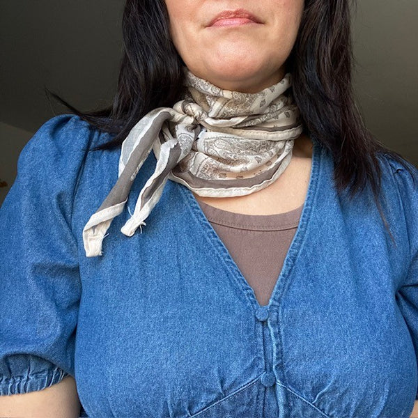 The Odette Scarf can be styled in various on-trend ways making this a really useful accessory