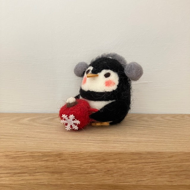 Introducing Penny Penguin Felt Friends make thoughtful gifts and cosy home decor