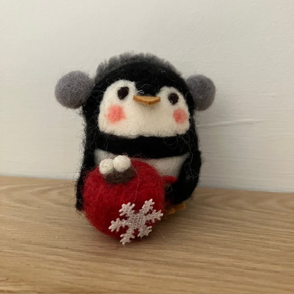 Introducing Penny Penguin Felt Friends make thoughtful gifts and cosy home decor