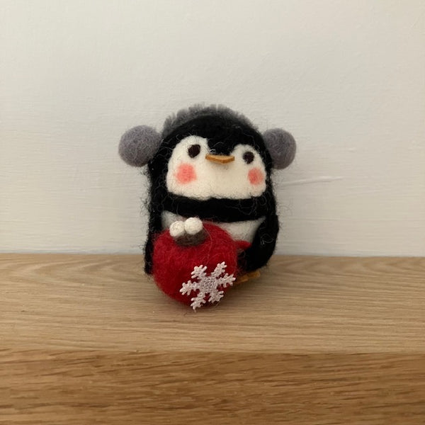 Introducing Penny Penguin Felt Friends make thoughtful gifts and cosy home decor