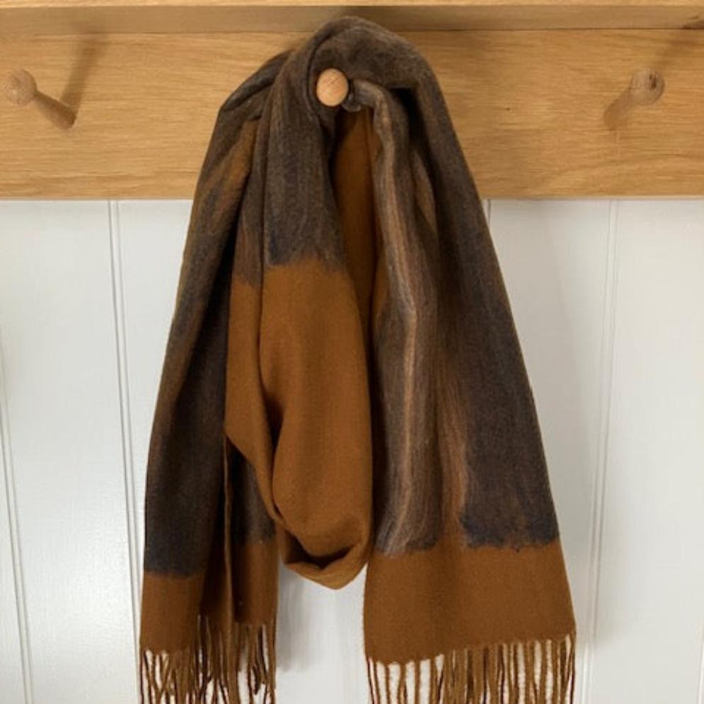 wonderful luxuriously soft Tan scarf