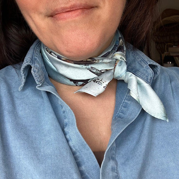 The Seatherny Scarf is ideal for all year round and accessorising your outfits